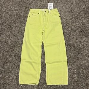 Zara girls straight jeans 13-14 nwt